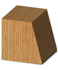 Killer Precision Carbide Tipped Edge Bevel Router Bit With 15 Degree Angle crafting smooth woodwork edges with angled wood block.
