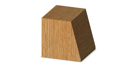 Killer Precision Carbide Tipped Edge Bevel Router Bit With 15 Degree Angle crafting smooth woodwork edges with angled wood block.