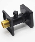 Solid brass component of Shower Body Spray Solid Brass Massage Jets With Wall Mount, Dope Matte Black Swivel Shower Head, independent flow control.