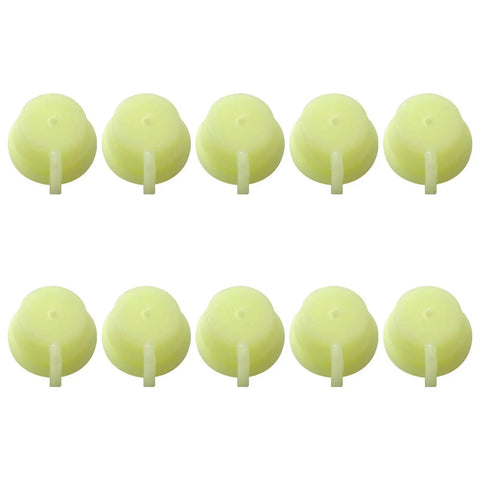 Front Windshield Wiper Linkage Arm Bushing Cap for 1981-1993 Dodge D150 D250, 10-pack white nylon
