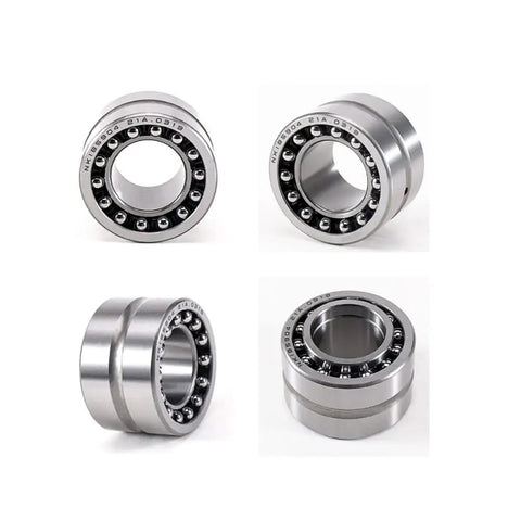 Heavy Duty Needle Roller Bearing Kit With Double Row Angular Contact Bearings NATA5913 NATB5913 NATA5914 NATB5914 65 By 90 By 34 mm And 70 By 100 By 40 mm Precision Sealed High Load Bearings Built For Tough Machinery And Smooth Quiet Operation, steel bearing