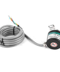 Rugged 24V Photoelectric Rotary Encoder ABZ 3 Phase Hollow Shaft High Precision Industrial Encoder for CNC Machines and Automation Equipment