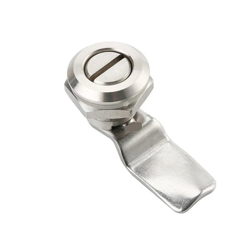 22mm Cinet Lock Panel Lock 304 Stainless Steel Slotted Door Lock Cam Lock MS705, weatherproof metal solution