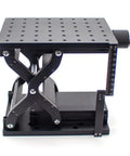 Z Axis Lifting Table Manual Pro-Grade Fine-Tuning Platform For Lab Optical Setup 110mm Stroke 210x150mm Anodized Black