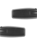 Ford Liftgate Window Glass Hinge Pair for Rear Hatch Fits Left and Right Sides Easy Install Replacement for Ford Vehicles Durable Aluminum Construction and Secure Glass Support, black aluminum LH/RH pair
