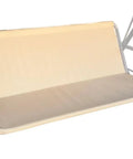 Heavy Duty Patio Swing Seat Support Cushion Cover Fits 2 To 3 Seaters, Waterproof And UV Resistant, 63x22x22 Inch