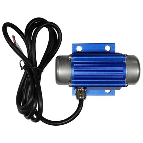 Heavy Duty 30W DC Brushless Vibration Motor 12V 7000RPM with blue housing and black wire for industrial tasks.