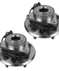 Two Pack Front Wheel Hub Bearing Assembly For Dodge Ram 1500 2009 2010 And 2011 With ABS 5 Lug Ready To Install Premium OEM Style