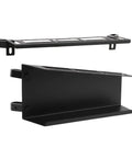 Heavy Duty Steel Double Layer Tool Rack For Toolbox And Mounting Bracket Fits Tools Up To 2.8 Inches Wide Expansion Mount Compatible With Aluminum Rails