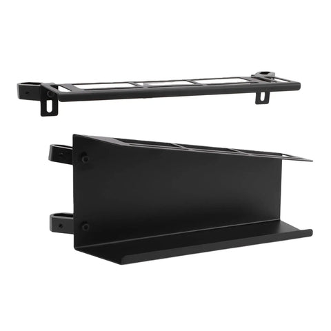 Heavy Duty Steel Double Layer Tool Rack For Toolbox And Mounting Bracket Fits Tools Up To 2.8 Inches Wide Expansion Mount Compatible With Aluminum Rails