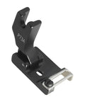 Pro Grade Multifunction Hem Guide Presser Foot For Sewing Machines Durable Black Steel Attachment Delivers Smooth Even Hemming On Thin Fabrics And Lace Perfect For Home Sewing Projects And Small Garment Factory Work. black steel sewing machine presser foot, P73A