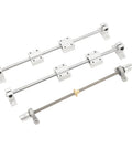 Dope Linear Motion Guide Kit With Slide Block Bearings For 3D Printer CNC Router And DIY Engraving, Built Tough From High Carbon Steel And Aluminum, Smooth Low Noise Glide For Precise Automation Equipment 8-300, shafts and couplings
