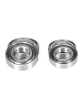 5 Pack Deep Groove Ball Bearings 16003ZZ 17 X 35 X 8 mm Double Shield Metal Covers Steel Construction Bearings for machinery and DIY.