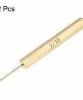 Real Deal 2 Piece Brass Pin Punch Set Non Marring Drive Punch 1/16 Inch with visible tip for alignment tasks.