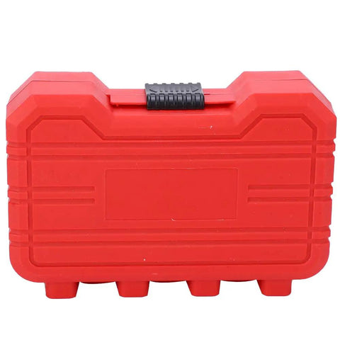 Heavy Duty 22 Piece Screw Extractor Set For Grabbing Stripped Bolts And Damaged Screws With Deep Thread Alloy Bits Plus Strong Magnet Connector For Tough DIY Home Repair Jobs In Your Garage, red 3.9 x 5.9 x 1.7 inch case