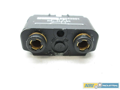 Industrial Grade Pneumatic Valve Body Manifold 89543501 D448264 Replacement Part For Automation Systems, front view