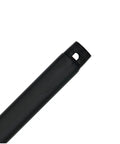 Close-up of Black 24 Inch Ceiling Fan Downrod For High And Sloped Ceilings Keeps Your Fan At The Right Height For Optimal Airflow And Performance