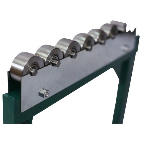 Beefy Tank Style Benchtop English Wheel Metal Shaping Tool With 16 Gauge Capacity For Steel Aluminum Copper Heavy Hitter Automotive Body Panel Forming Kit For Precision Metal Workshop