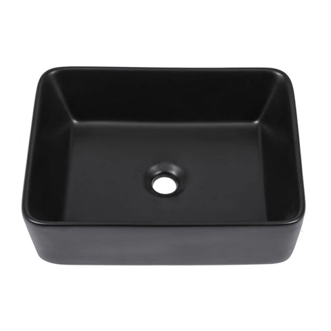 Egg Shape Above Counter Vessel Sink In White Ceramic Porcelain 16 By 13 Inch Oval Vanity Lavatory Basin For Modern Bathrooms With Slick Easy To Clean Finish Not Included Faucet And Drain