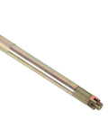 Close-up of 40 Inch 23T Rear Live Axle for Go Karts and ATVs, heavy-duty steel alloy, showing end section with high hardness design.