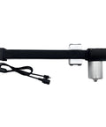 Beefy Heavy Duty Linear Actuator Replacement Motor for Electric Sofa Lift Chairs and Power Recliners, shown flat with cable