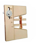 Wooden Mooring Tools for Model Ship Building, fixed tool with ruler, handcrafted for sailboat kits, lightweight accessory