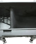 Interior view of the Badass Roto Molded Drum Hardware Case With Top Loading Access And Fold Down Cymbal Vault.