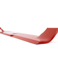 Side view of Three Pack 54 Inch Deck Blades For Zero Turn Mowers Fits MZ Magnum Rambler CZT Outlaw Deck Models Replacement Blades Made In USA Heavy Duty Performance.