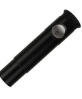 1.25 Inch Collimating Cheshire Eyepiece With 45 Degree Plate For Newtonian Telescopes Aluminum Reflector Eyepiece Delivers Sharp Images Precise Alignment And High Power Planetary Detail For Clear Night Skies, black aluminum design