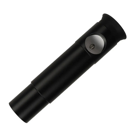 1.25 Inch Collimating Cheshire Eyepiece With 45 Degree Plate For Newtonian Telescopes Aluminum Reflector Eyepiece Delivers Sharp Images Precise Alignment And High Power Planetary Detail For Clear Night Skies, black aluminum design