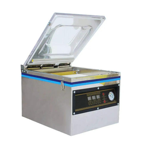 Pro Grade Digital Vacuum Sealing Machine For Easy Food Storage And Freshness, Desktop Chamber Sealer with open lid