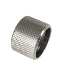Premium 1/2X28 Barrel Thread Protector Nipple Engineered For Serious Shooters With Solid Stainless Steel Construction, textured finish.