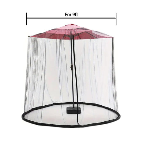 11 ft patio umbrella netting Mosquito This Patio Umbrella Mesh Screen presents an exquisite and effortless solution to ward off the nuisance of mosquitoes Upgrade?7.5-11ft Patio Umbrella Mosquito Netting,
