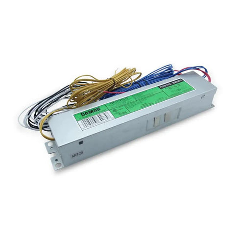 Replacement Ballast For RS-2S110-2-TP Fixture, Top Notch Quality, DIY Friendly Drop In Replacement, shown with wiring and labels