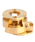 Upgrade Your 3D Printer Game With These Smooth 16mm Oldham Couplings That Slash Vibration For Flawless Z Axis Accuracy And Faster Prints gold metal coupling