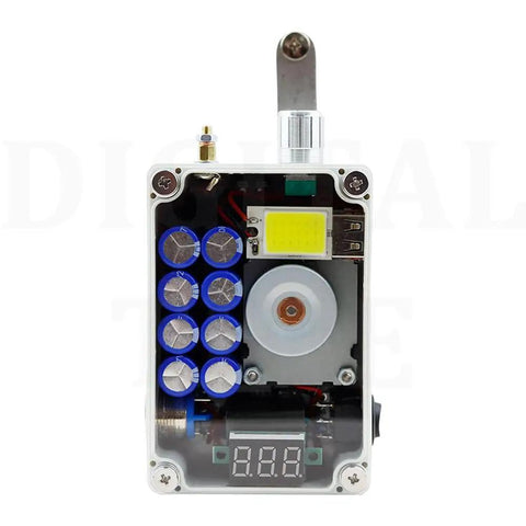 Hand Crank Generator 6V 20F Super Capacitor Portable Manual Emergency Power Supply With COB LED Light and USB Output