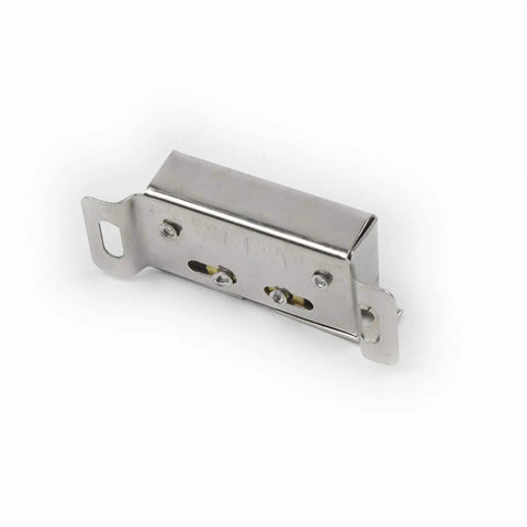 Stainless Steel Wardrobe Door Double Ball Roller Catch Latch Door Closer In Silver for Closet and Furniture Doors
