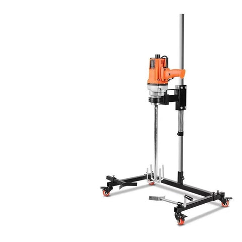 Killer Heavy Duty Drill Mixer Paddle Attachment With Smart Vent Cooling For Concrete Cement Mortar Paint Putty on adjustable stand