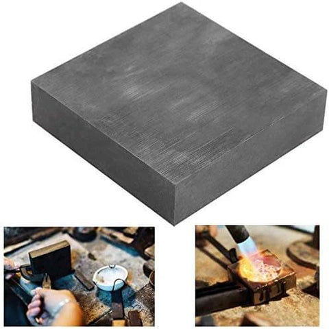 Pack Of 8 Pro Grade Graphite Blank Blocks For EDM Electrodes, 99.9 Percent Purity Graphite Plates for industrial use.