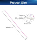 Size diagram of Five Pack 4 Pin 2.54mm Pitch Female To Female JST XH Adapter Cables 30cm Long showing dimensions