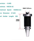 True Workhorse BT50 CNC Milling Tool Holder Featuring Rock Solid Grip And Impact Resistant Build For Precision Machining, 200mm length.