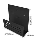 Kick That Clutter To The Curb And Snag Extra Real Estate On Your Desk With This Heavy Duty Steel U P S Wall Mount Rack 12x11 inches