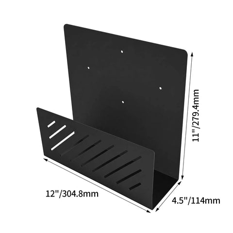 Kick That Clutter To The Curb And Snag Extra Real Estate On Your Desk With This Heavy Duty Steel U P S Wall Mount Rack 12x11 inches