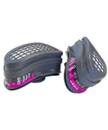 Low Profile Safety Mask With Built In Goggles And Filters For Dust Metal Fumes Organic Gases And Vapors All In One Lightweight Gear Size S M