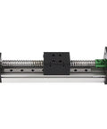 Linear Motion Stage With 150mm Ball Screw Slide And Precision Sliding Table For NEMA 23 Motors, CNC X Y Z Axis Positioning Platform For Milling Machines, Aluminum Body, Smooth Operation, Rock Solid Precision. Aluminum linear motion stage with 150mm stroke and 40mm rail