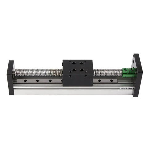 Linear Motion Stage With 150mm Ball Screw Slide And Precision Sliding Table For NEMA 23 Motors, CNC X Y Z Axis Positioning Platform For Milling Machines, Aluminum Body, Smooth Operation, Rock Solid Precision. Aluminum linear motion stage with 150mm stroke and 40mm rail