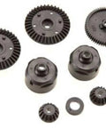 Gear Set 300051004 For TT01 TT01E TT01R TT01G Chassis Upgrade For RC Cars Black Finish High Performance Transmission Gears