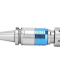 Heavy Duty CNC Holder Tension Compression Taper Chuck For Milling Machines And CNC Machining Centers Precision Tool Holding Accessory For Rock Solid Clamping And Ultra Accurate Machining, silver and blue steel