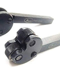 Diamond Pattern Knurling Tool With Pivot Head For Lathe And Milling Machines Pro Grade 1/2 Inch Square Shank