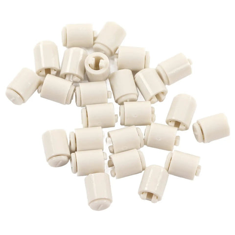 25 Piece Needle Protector Caps For LK150 And GK370 Knitting Machines, Plastic Friction Reducing Caps Keeps Needles Smooth During Weaving And Knitting, Fully Compatible With LKS100 Easy Fit